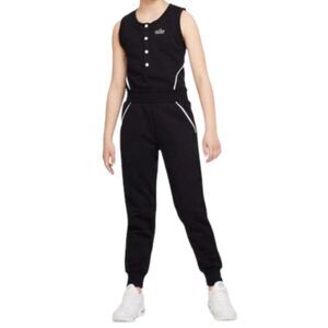 NIKE Icon Clash Wildcard Jumpsuit ~
Sleeveless Romper ~ Black White ~ XL